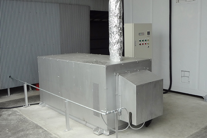 箱型乾燥機 川地鉄工株式会社 工業用乾燥機の専門メーカー
